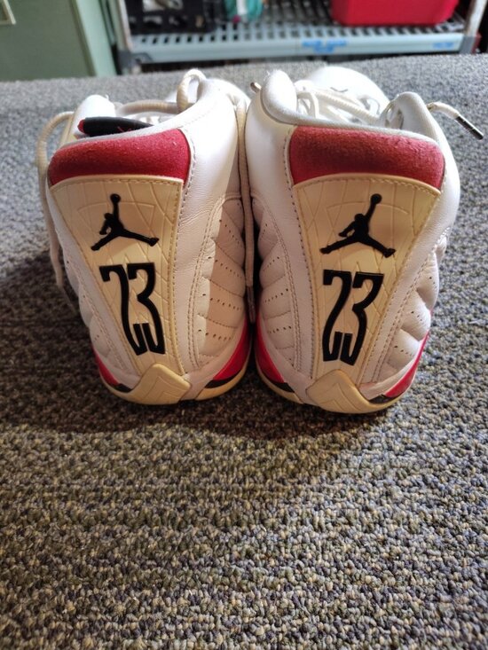 Size 12 - Air Jordan 14 Retro 2012 Candy, Cane Box Not Included main image 5